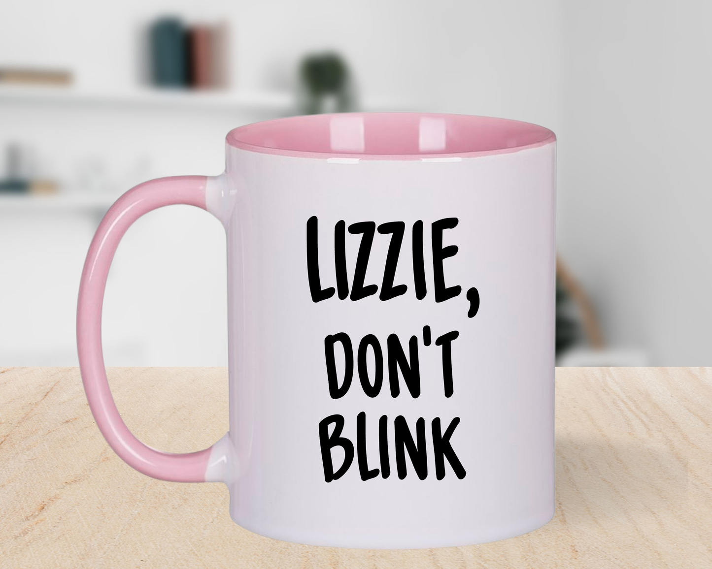 Personalised "Don't Blink" Mug – Doctor Who Inspired Gift