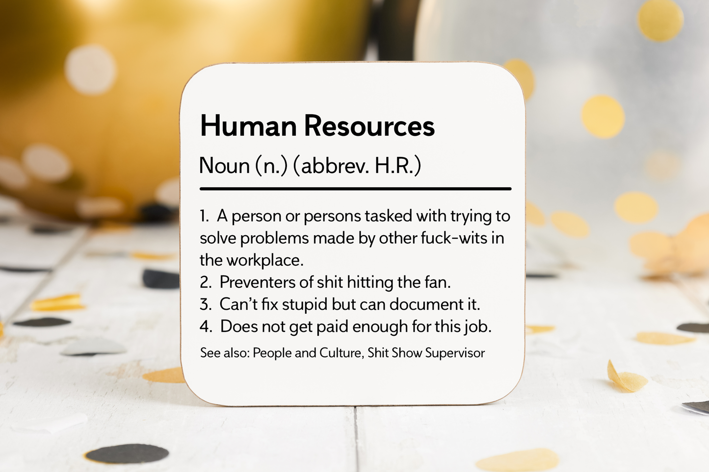 Human Resources - Coaster