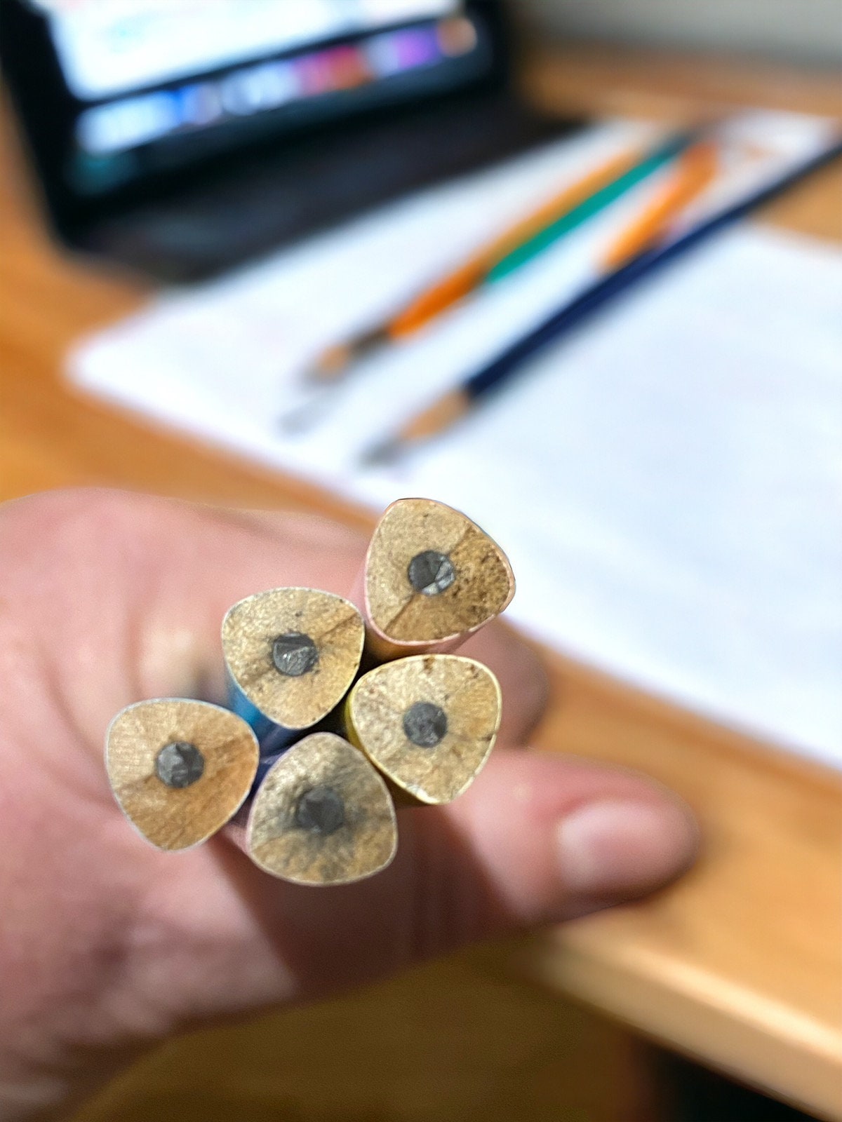 Personalised Pastel Pencil set (pack of 5)