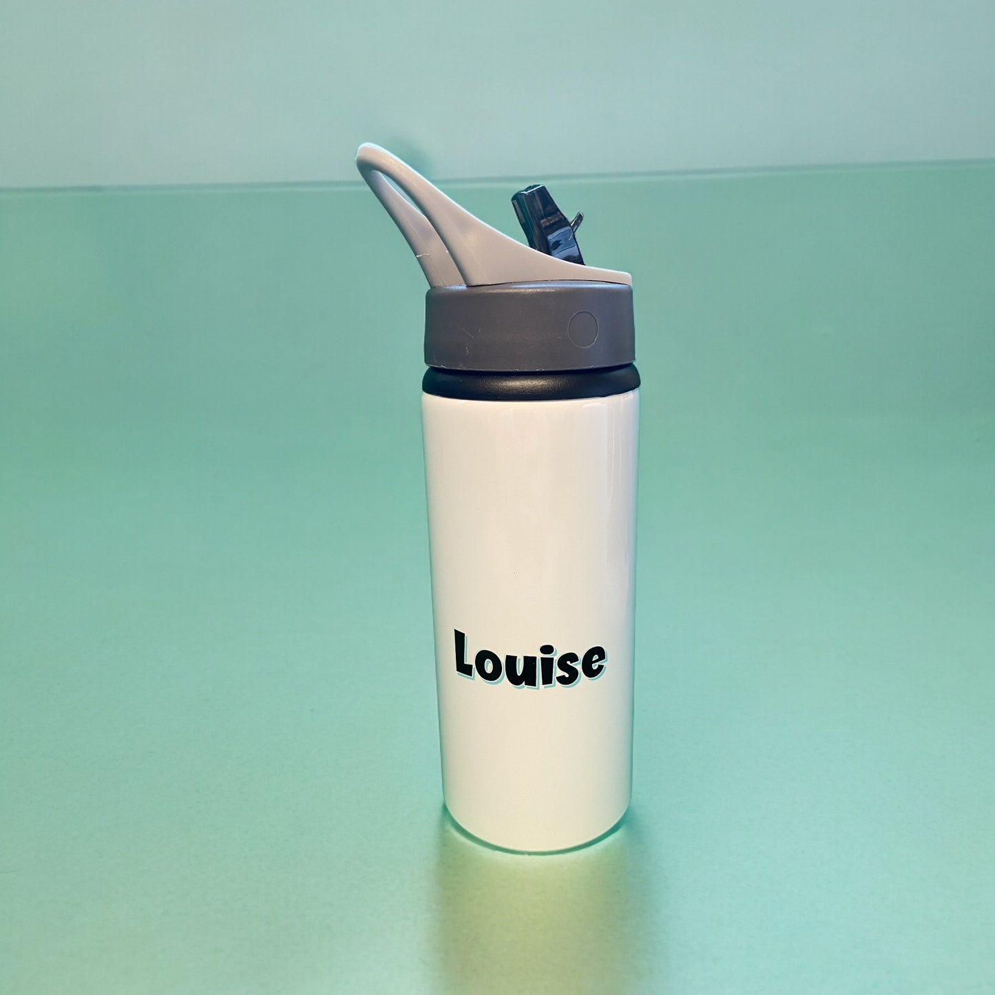 Louise Vincent School of Dance Personalised White Aluminum Water Bottle - 650ml