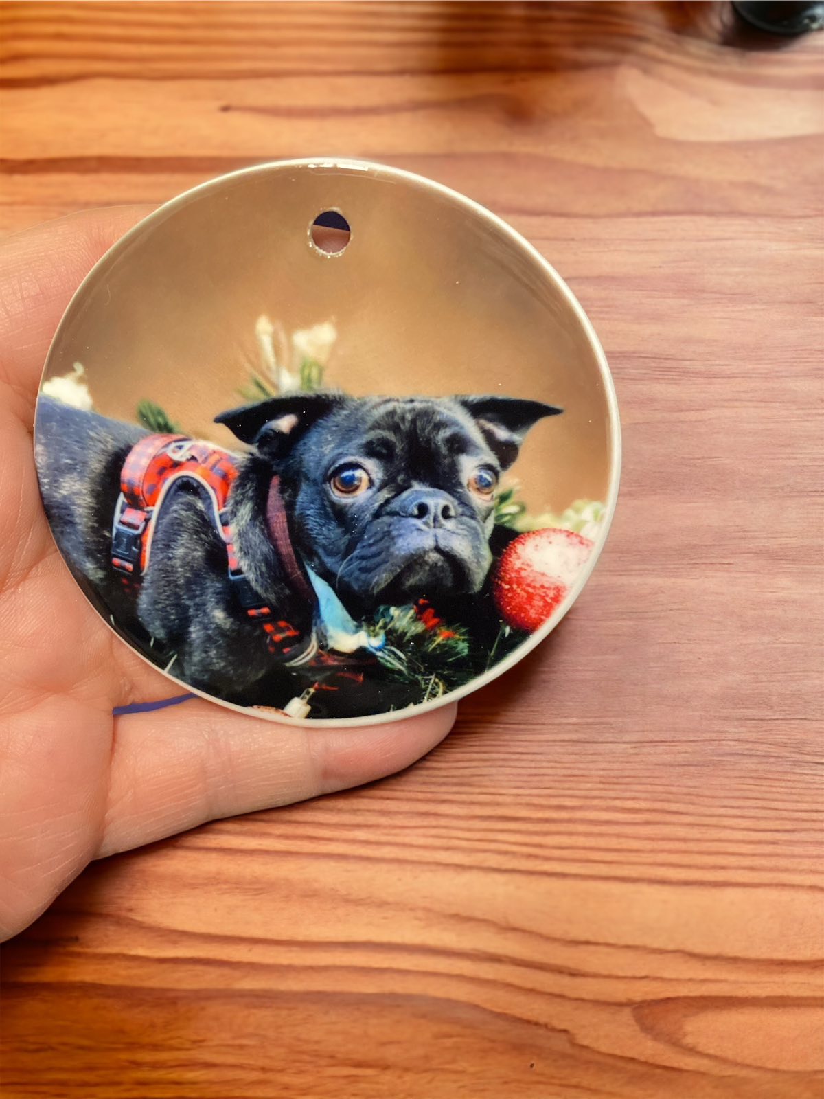 Personalised Photo Keepsake Ornament – Perfect Gift for Loved Ones