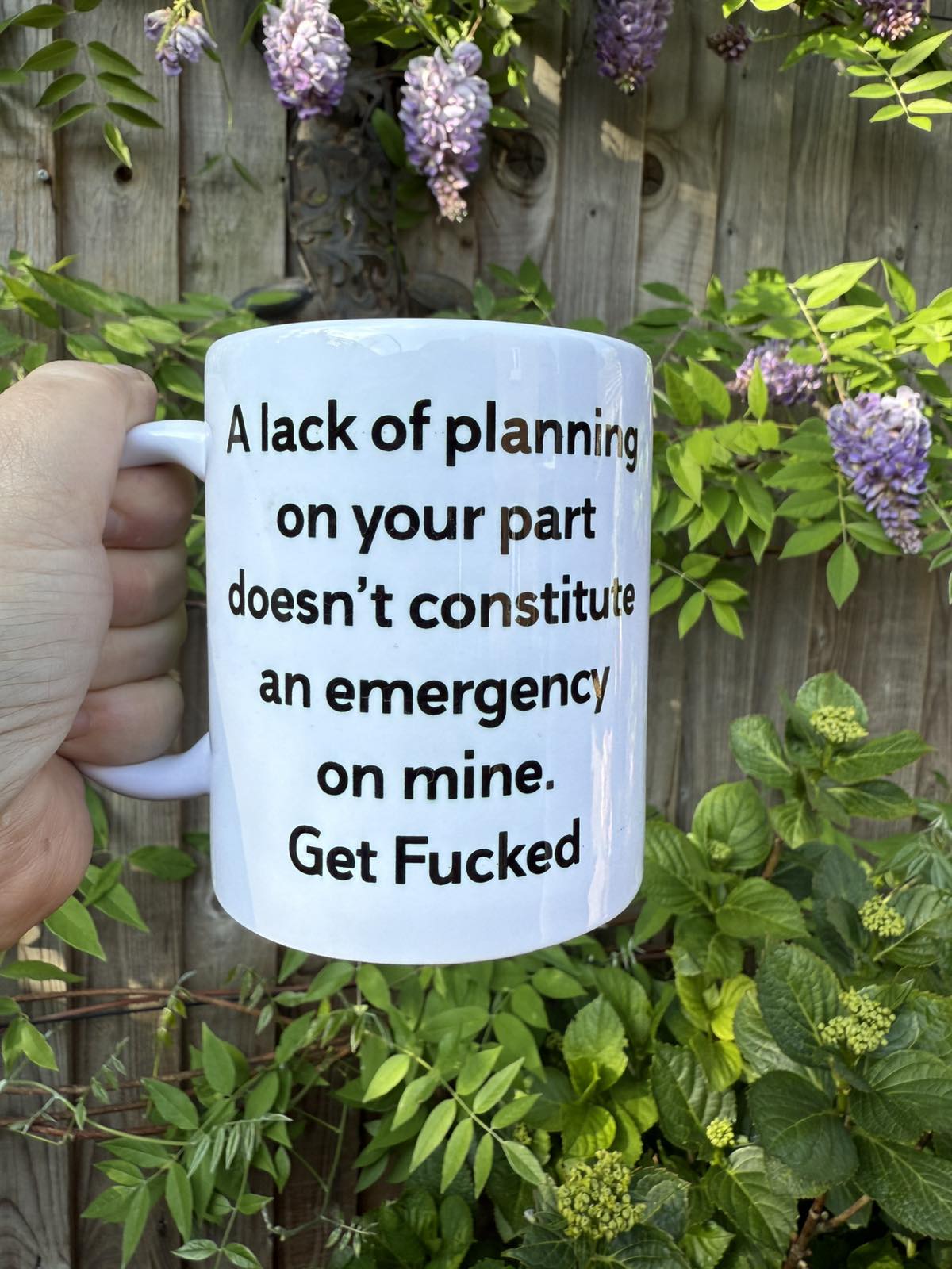 Lack of planning Mug – 11oz Ceramic Mug