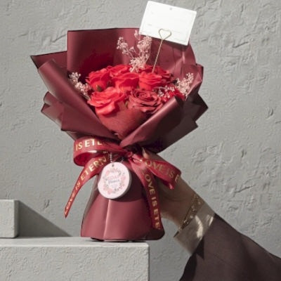 Red Roses Soap Bouquet