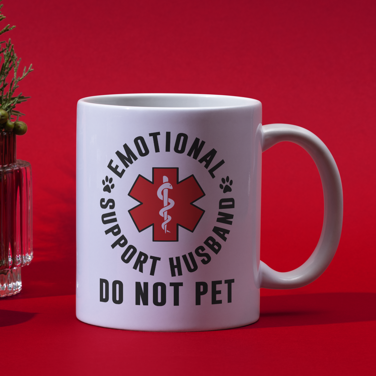 Emotional Support Husband Mug