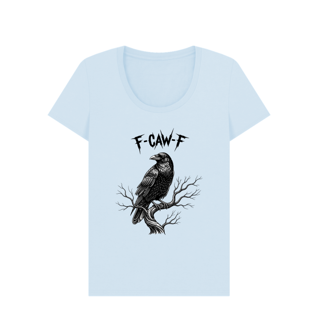 Sky Blue Printed T-shirt Front