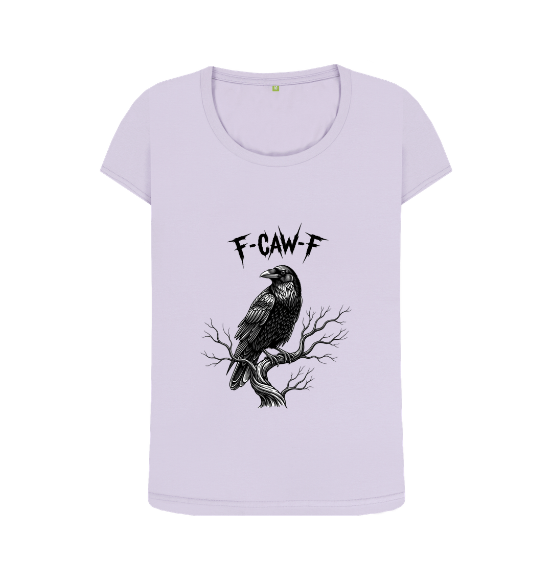 Violet Printed T-shirt Front