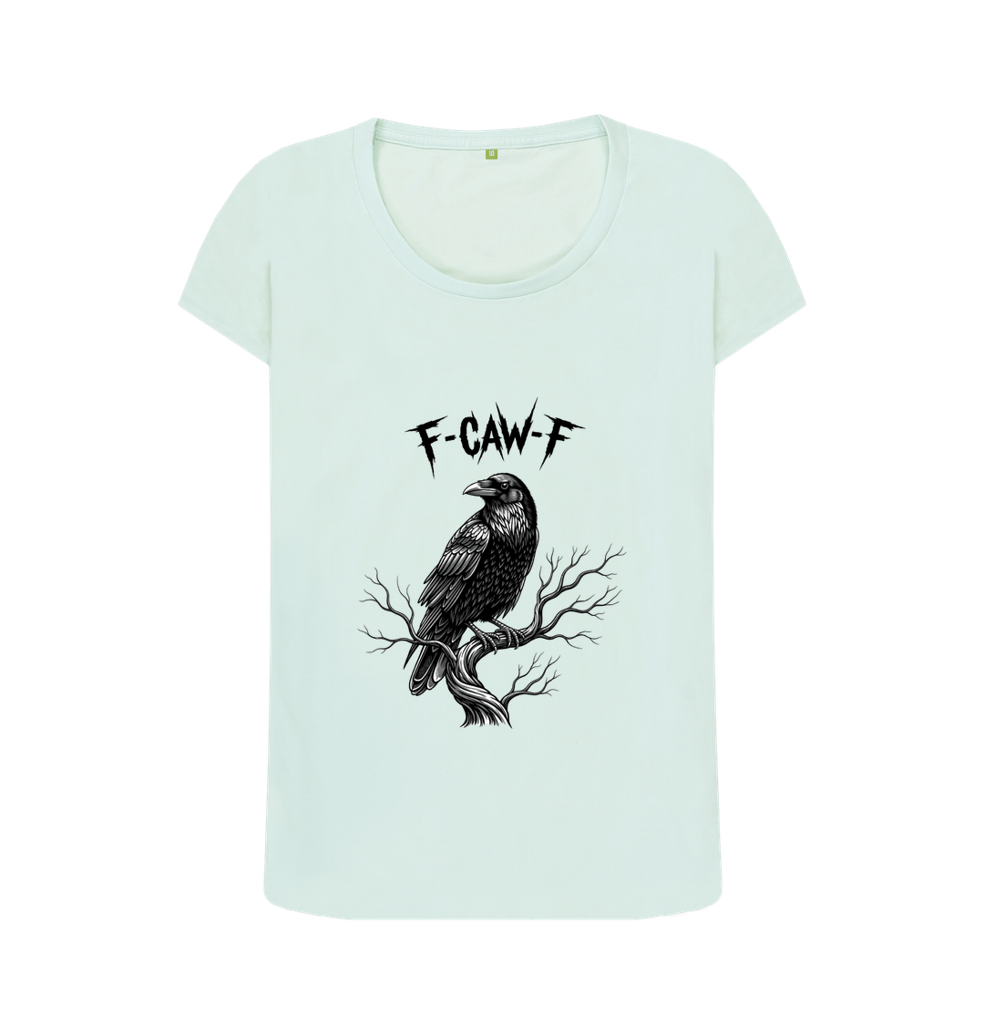 Baby Blue Printed T-shirt Front