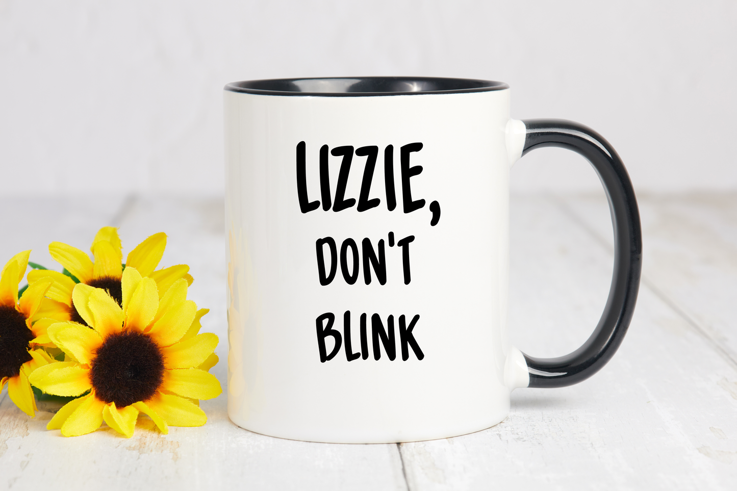 Personalised "Don't Blink" Mug – Doctor Who Inspired Gift