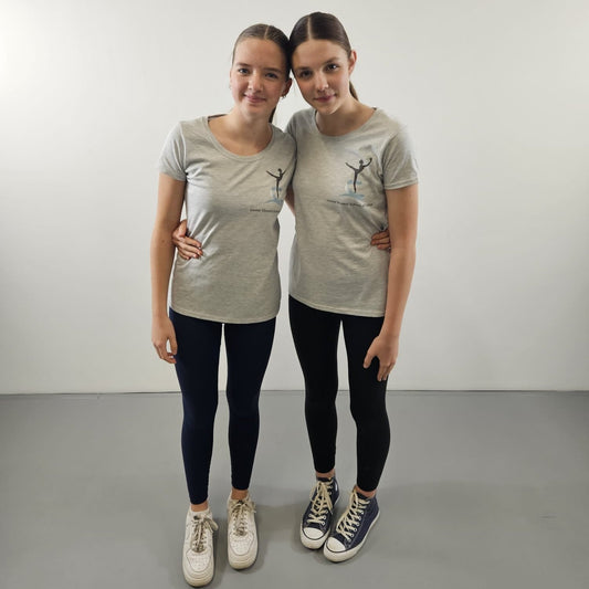 Louise Vincent School of Dance Ladies’ Heather Grey T-Shirt