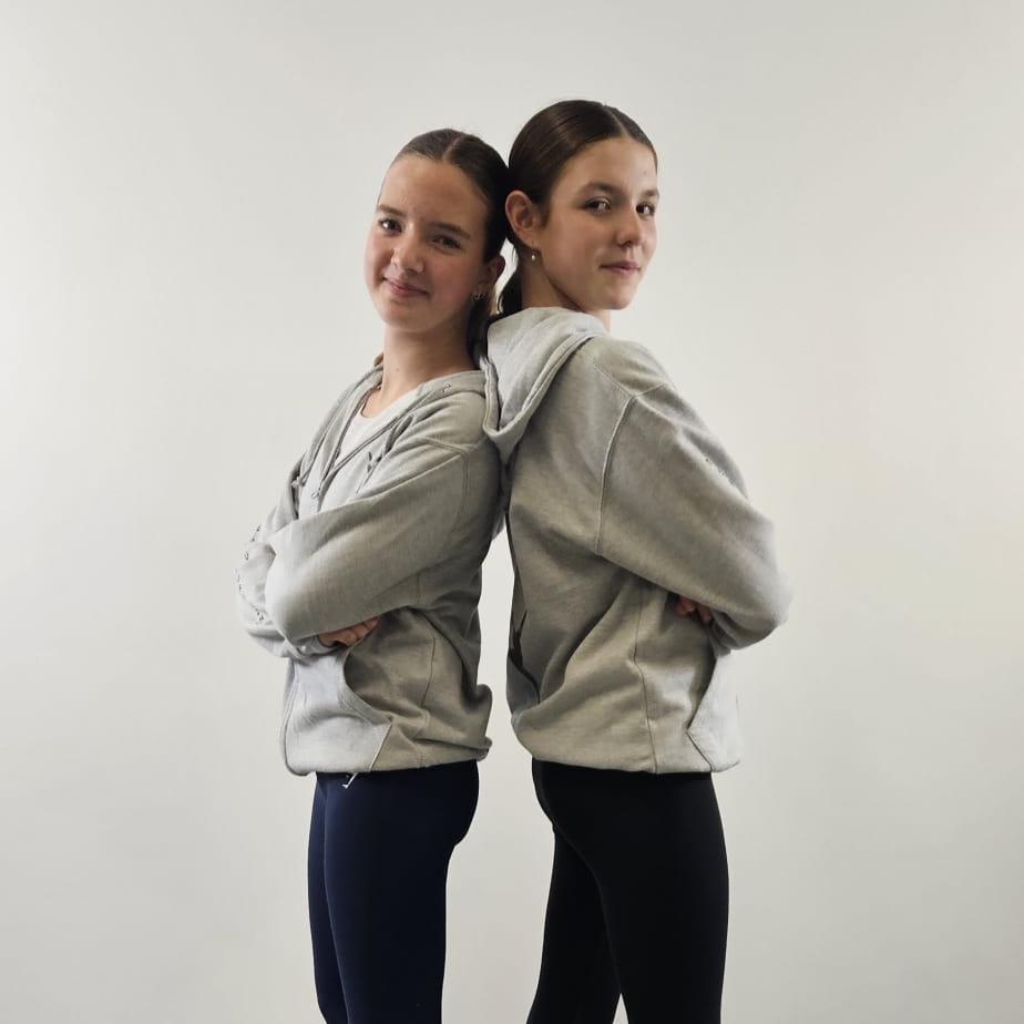 Louise Vincent School of Dance Heather Grey Zoodie
