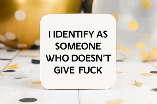 Doesn't Give a Fck - Coaster