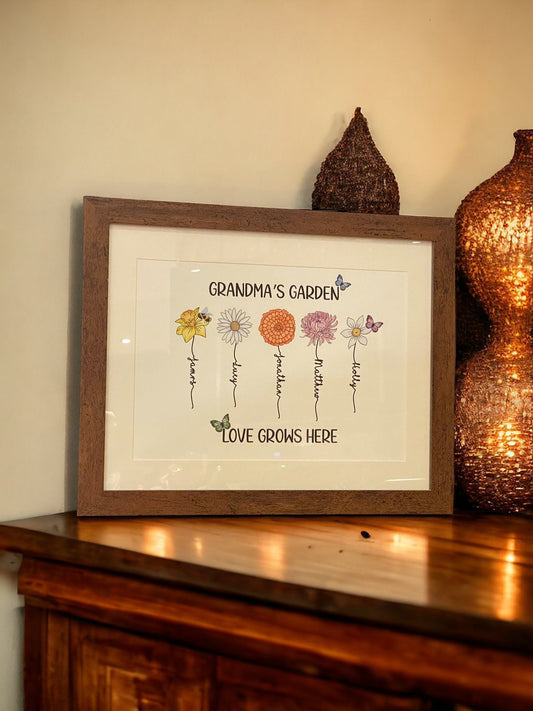 Grandma Garden Print