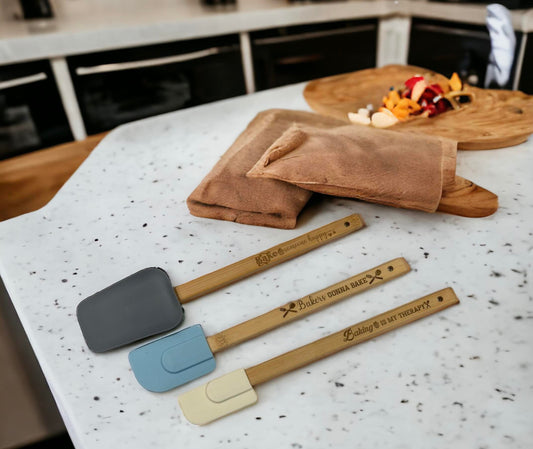 Personalised baking Spatula Set