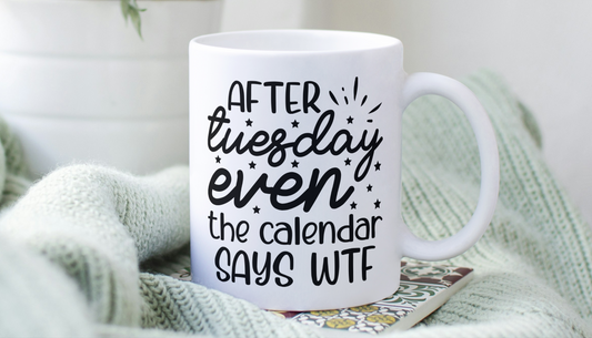 WTF Calendar – Mug
