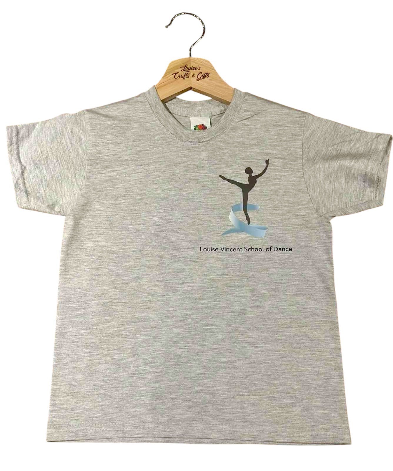 Louise Vincent School of Dance Kids’ Heather Grey T-Shirt