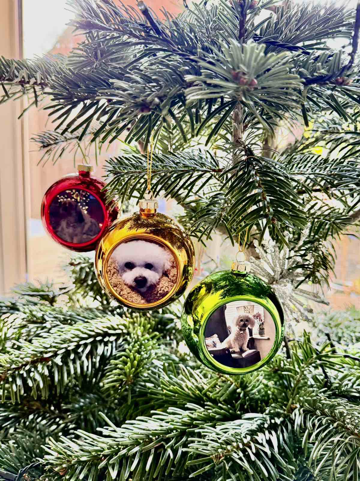 Personalised Photo Christmas Bauble