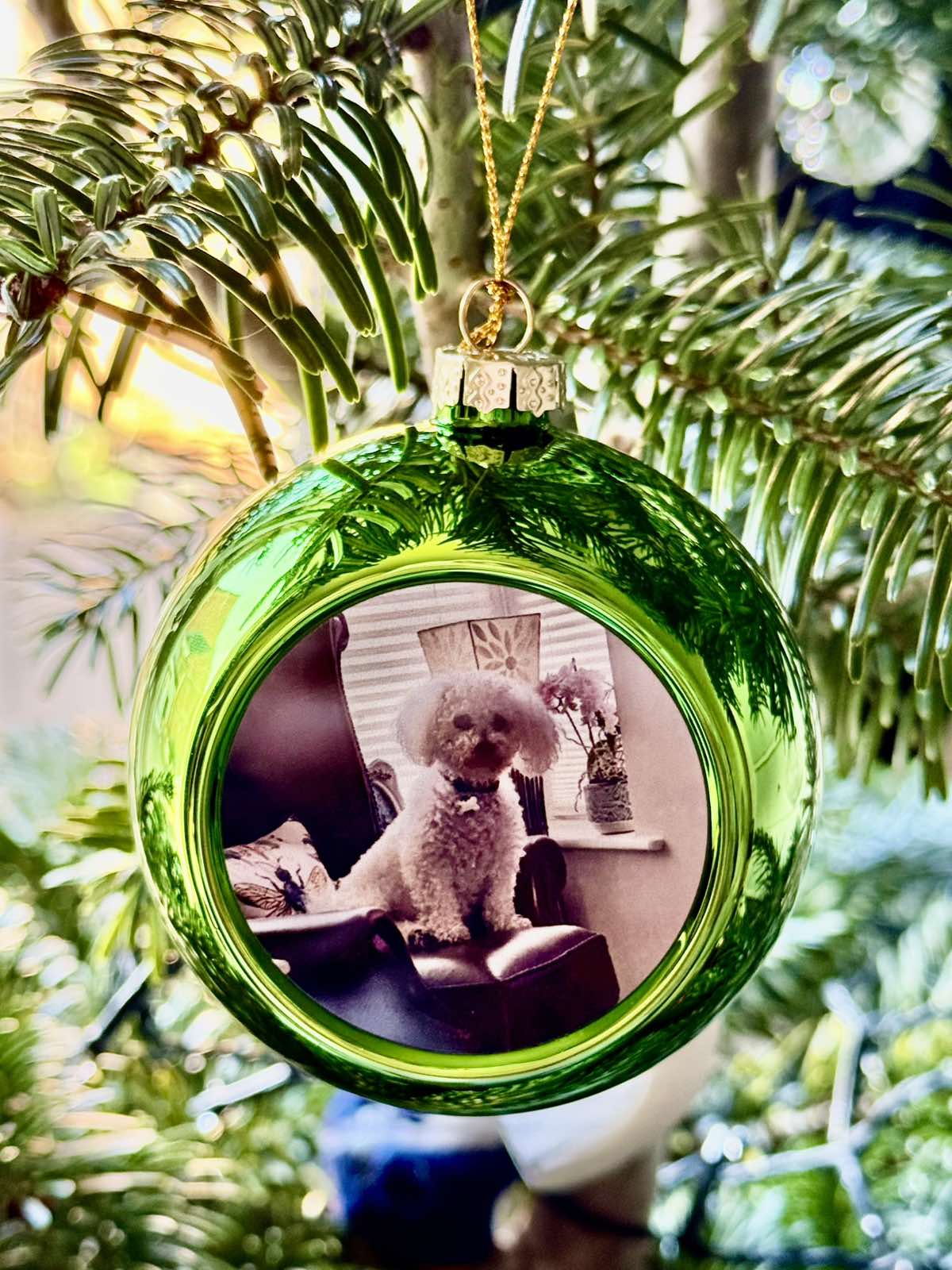 Personalised Photo Christmas Bauble