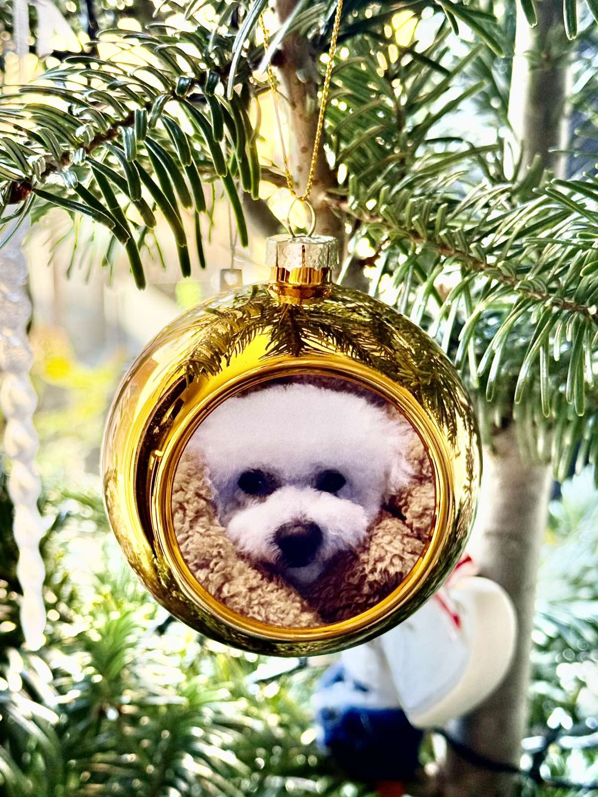 Personalised Photo Christmas Bauble