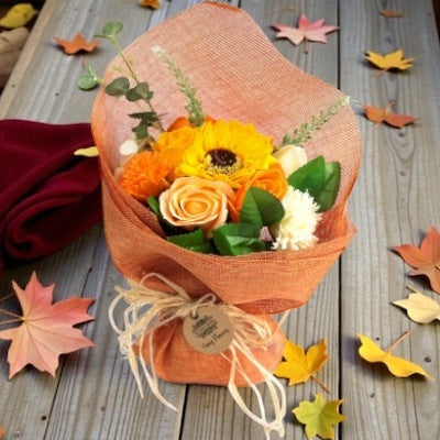 Standing Soap Flower Bouquet