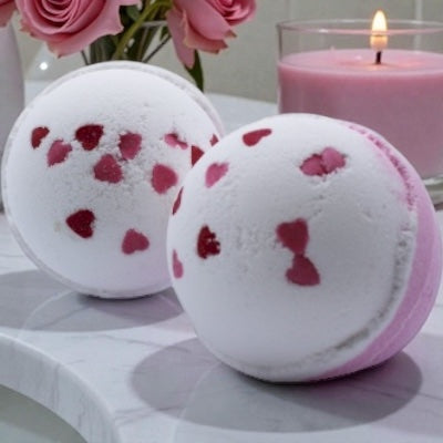 Love Hearts Bath Bomb – Wild Flowers
